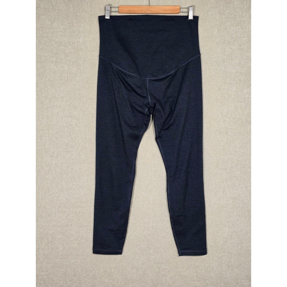 Old Navy Women's Maternity CloudComfy 7/8 Leggings Blue Medium